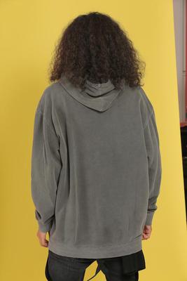 Heavyweight Pigment-Dyed Hooded Sweatshirt