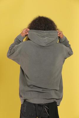 Heavyweight Pigment-Dyed Hooded Sweatshirt