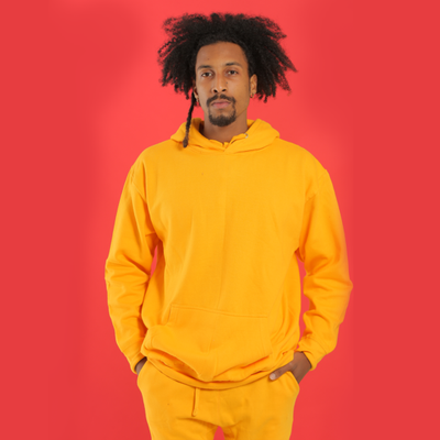 Midweight Yellow Hoodie