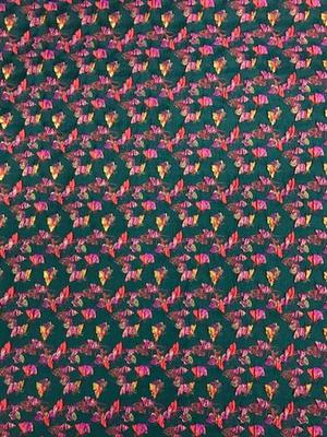 MB-7302W THE MONARCH BUTTERFLY METALLIC JACQUARD. FRANCE
