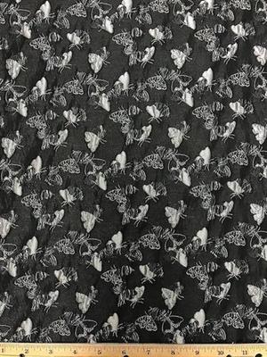 MB-7303W THE MONARCH BUTTERFLY METALLIC JACQUARD. FRANCE