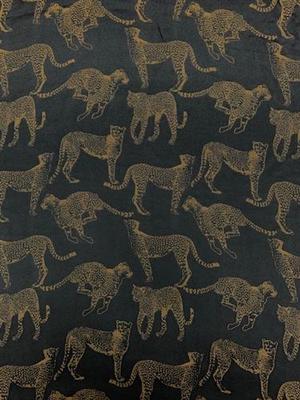 MB-7306W LEOPARD DESIGN REVERSIBLE JACQUARD. FRANCE