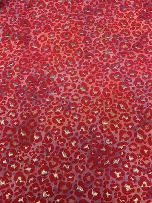 MB-7307W LEOPARD LOOK METALLIC JACQUARD. FRANCE