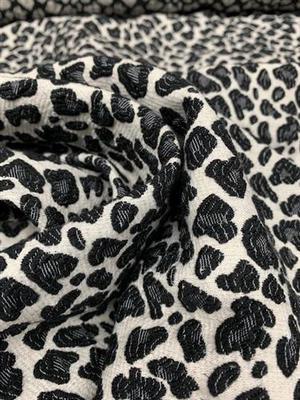 MB-7308W CHEETAH LOOK WOOLEN BROCADE. FRANCE