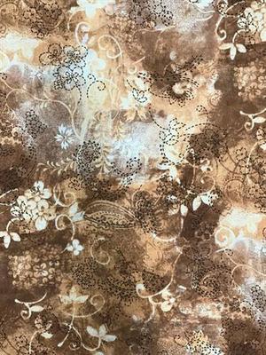 RVK-5065W TIE-DYE FLORAL STITCH PRINT VISCOSE KNIT. FRANCE