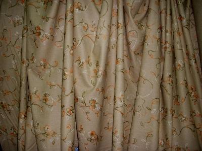 WC-15528-A Wool coating with floral mohair embroidery. Italy