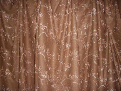 WC-15528-B Wool coating with floral mohair embroidery. Italy