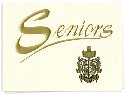 Seniors Traditional Graduation Invitationsn