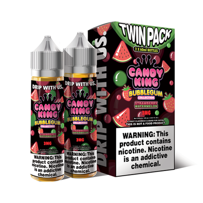 Bubblegum Series E-Liquid by Candy King ( 2 - 60mL bottles)
