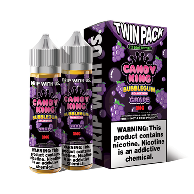 Bubblegum Series E-Liquid by Candy King ( 2 - 60mL bottles)