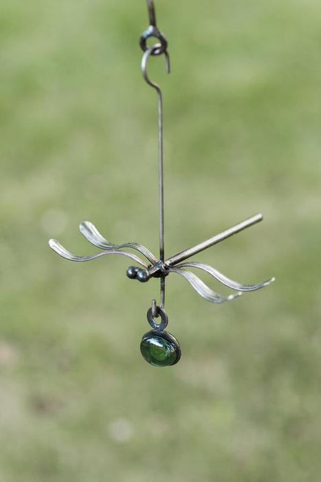 3 x Dragonfly Silverware Hanger