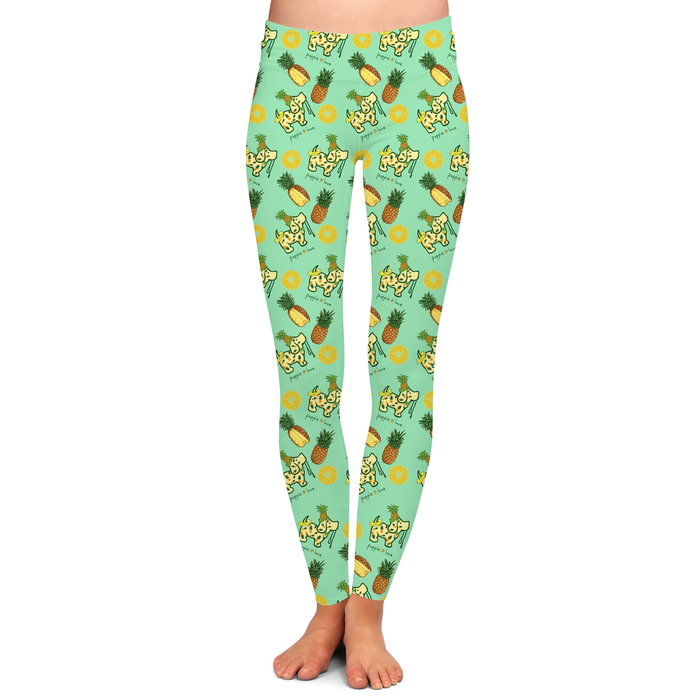 PINEAPPLE PUP LEGGINGS