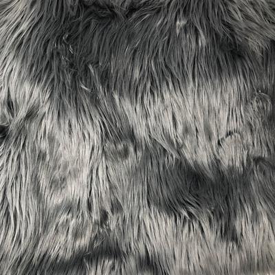 Grey Shaggy Long Hair Pile Fur