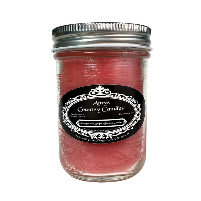 Pomegranate 8oz Jelly Candle