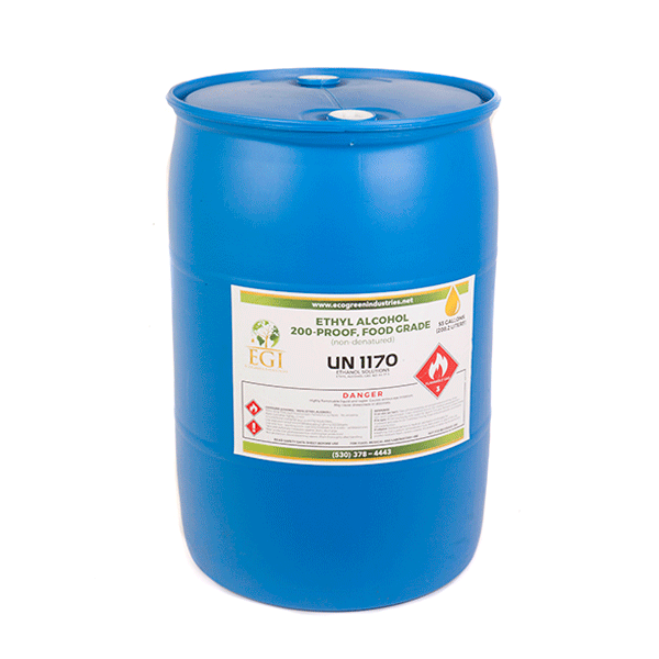 ETHANOL | 200-PROOF | 55GAL DRUM- INCLUDES FED EXCISE TAX