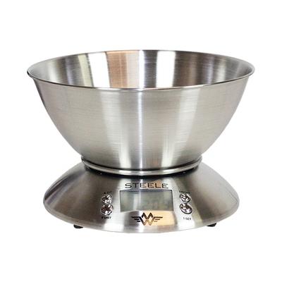 MyWeigh Steele Bowl Digital Scale 5000g X 1g