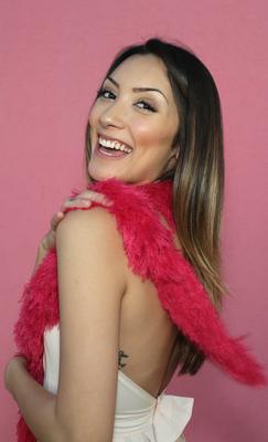 Happy Boa Faux FurnFaux Fur Festival Boa - Hot Pink