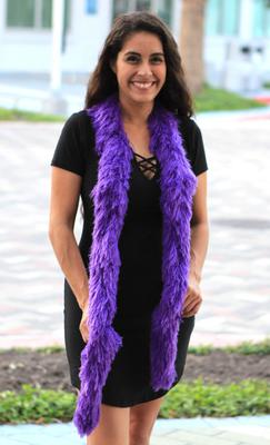 Happy Boa Faux FurnFaux Fur Festival Boa - Purple