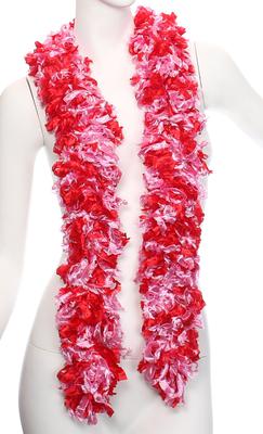 Happy Boa FeatherlessnOriginal Featherless Boa - Valentine (Red and Soft Pink)