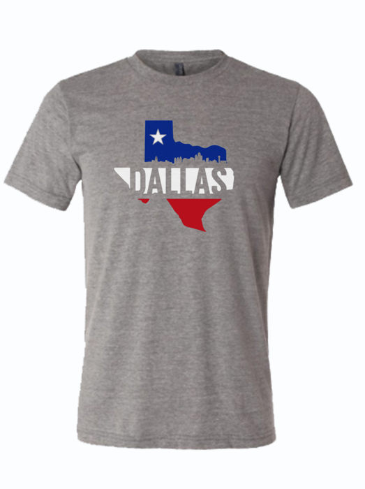 DALLAS SILHOUETTE SKYLINE