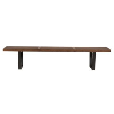 Batten Bench 72" with American Walnut Finish