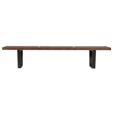 Batten Bench 72" with American Walnut Finish