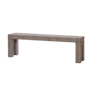 Post & Rail Bench 61'' in Black Olive