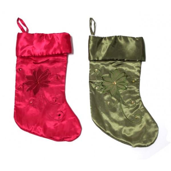 CHRISTMAS STOCKINGS 19 EMBROIDERED