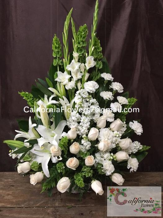 White Roses and Lillies
