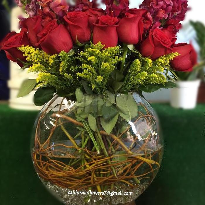 Secret Roses Flat Fishbowl