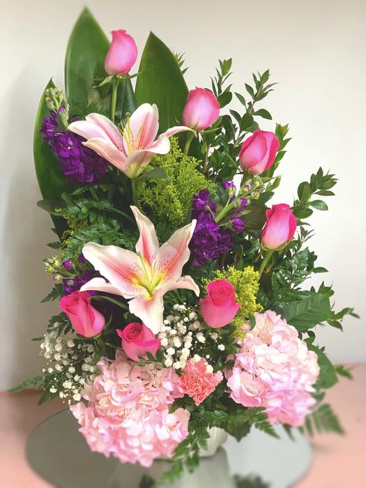Rub - half moon arrangment