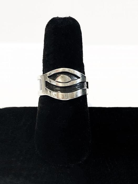 Taxco Sterling Silver Eye of Horus Ring