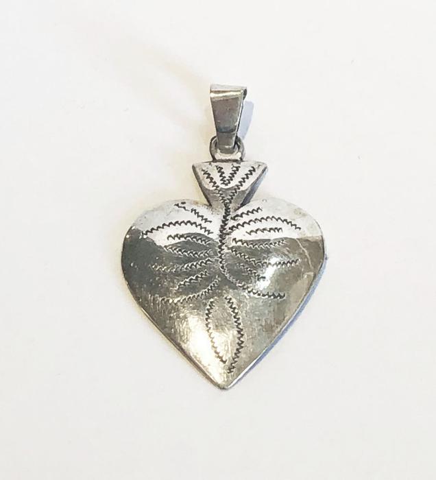 Heart Sterling Silver Pendant