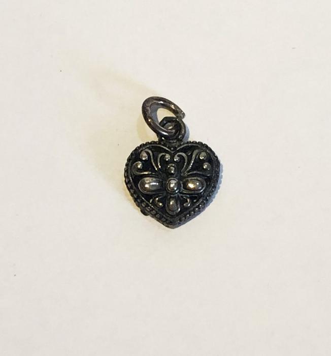 Tiny Heart Sterling Silver Pendant