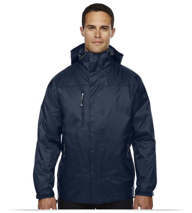 North End Men’s 3-in-1 Seam-Sealed Hooded Jacket