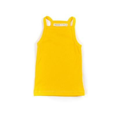 ribbed high neck tank