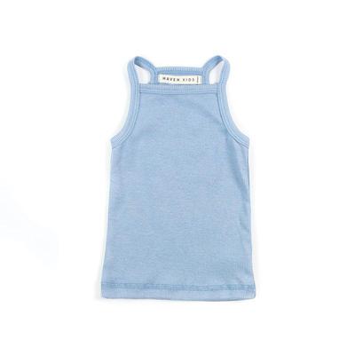 ribbed high neck tank