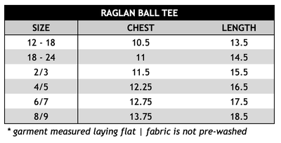 raglan ball tee