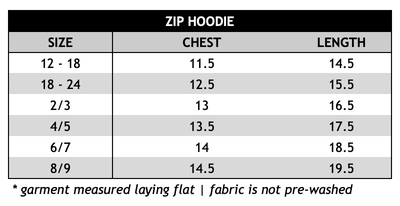zip-up hoodie