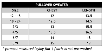 classic pullover | kids club