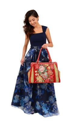 Flower Shop Hand Beaded Bag