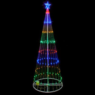 6 Foot LED Showmotion 3D Christmas Tree