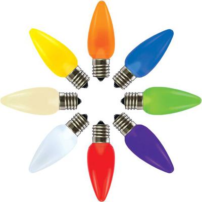 C9 LED Bulbs (25 Pack)