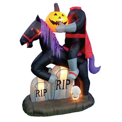 6.5 Foot Headless Horseman LED Halloween Inflatable