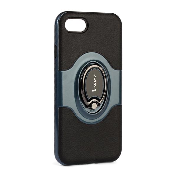 EE-1-1/DI-N-C-5-0-HDP1854BL-IPHONE 7/8 PLUS CASE WITH RING HOLDER- BLUE/1PC