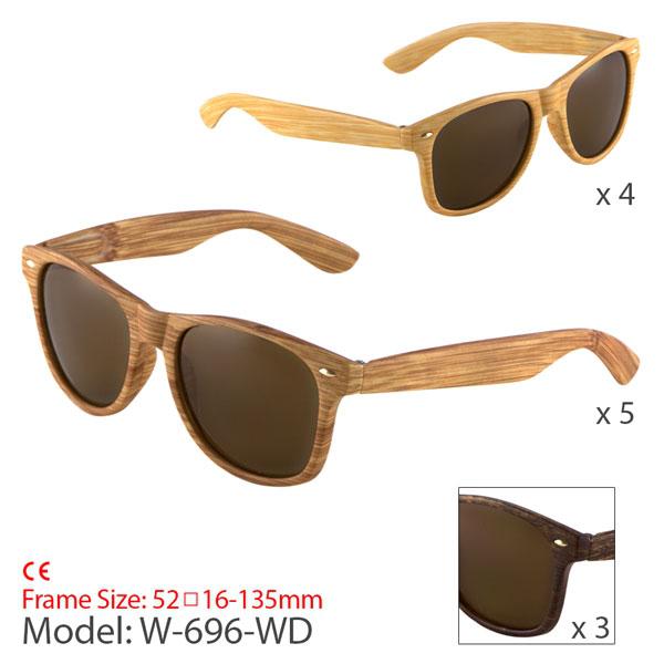 L-4-2-FTR-W-696-WD - FASHION SUNGLASSES/12PCS