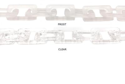 AC1011 Acrylic/Plastic Link Chain CHOOSE COLOR BELOW