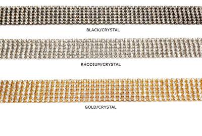 MSC1002 Six Rows Crystal Chain