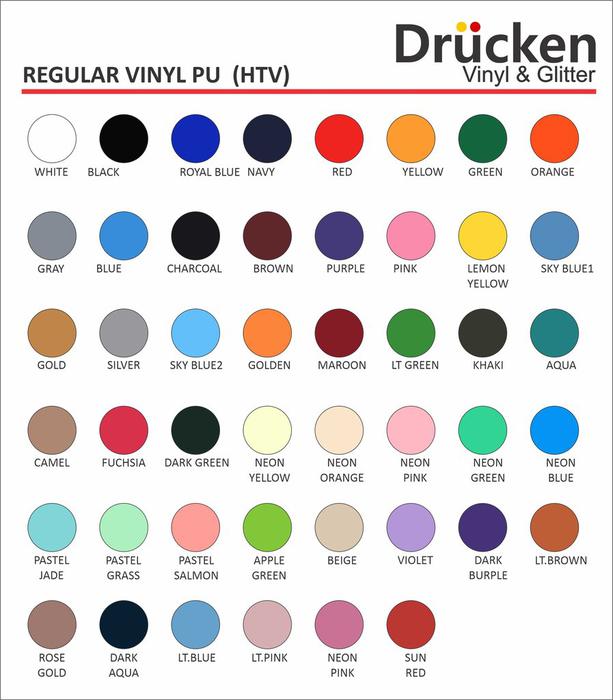 STRETCHABLE VINYL PU / HTV (HEAT TRANSFER VINYL)