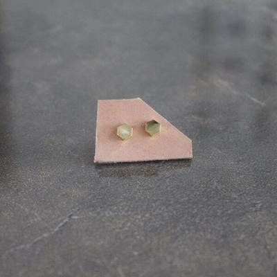 Stud Shapes Earrings / Gold